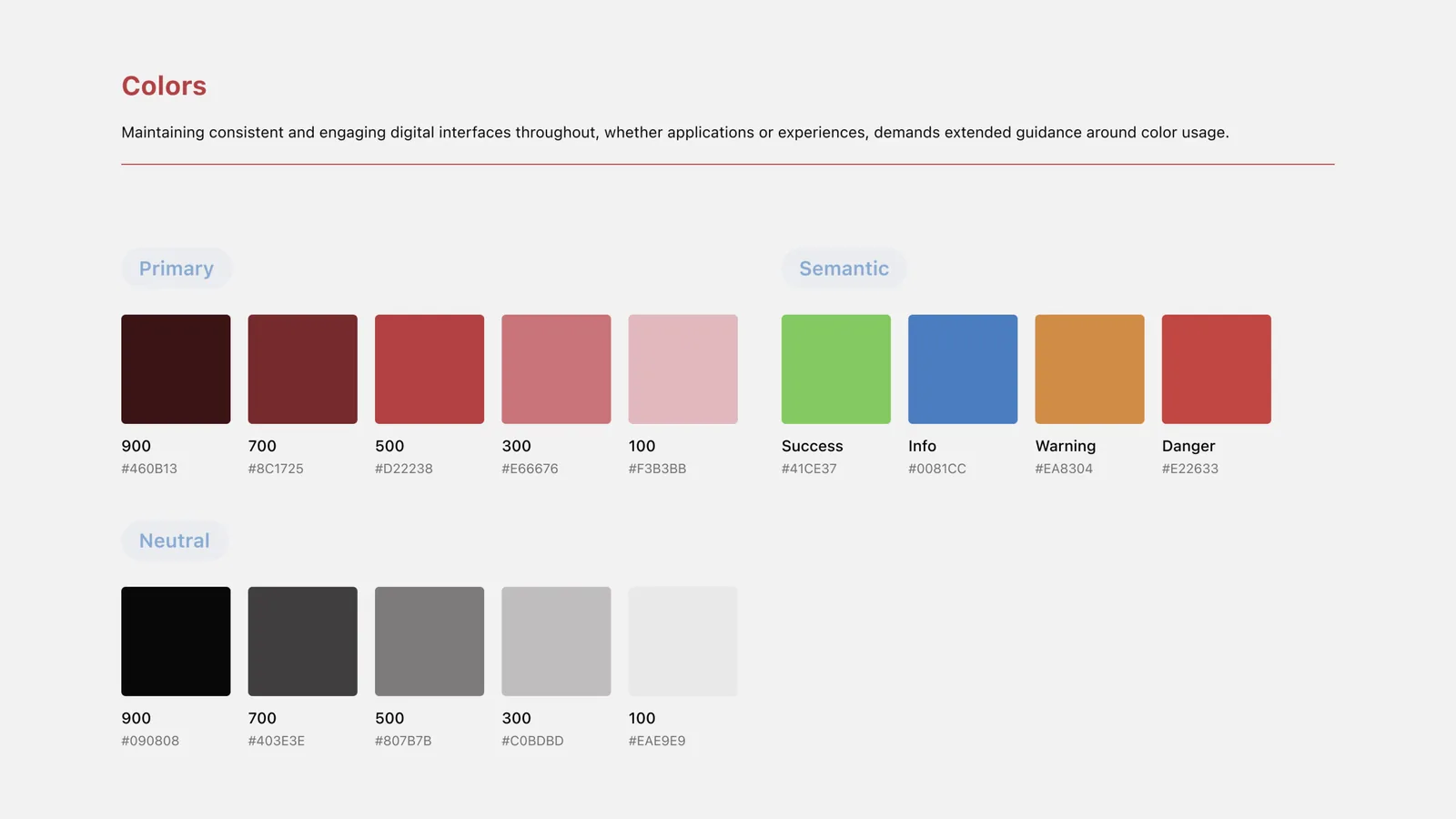 Colour system